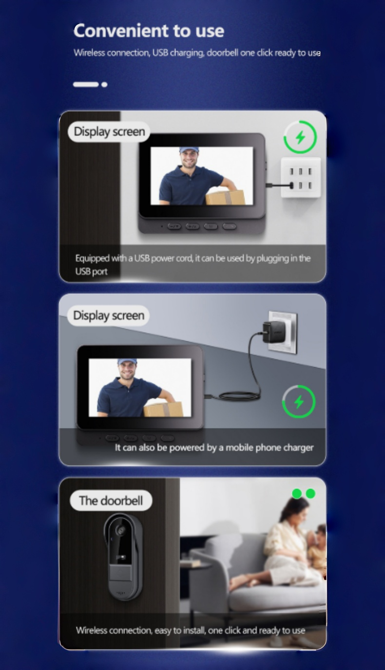 M15 Smart Wireless VideoDoorbell